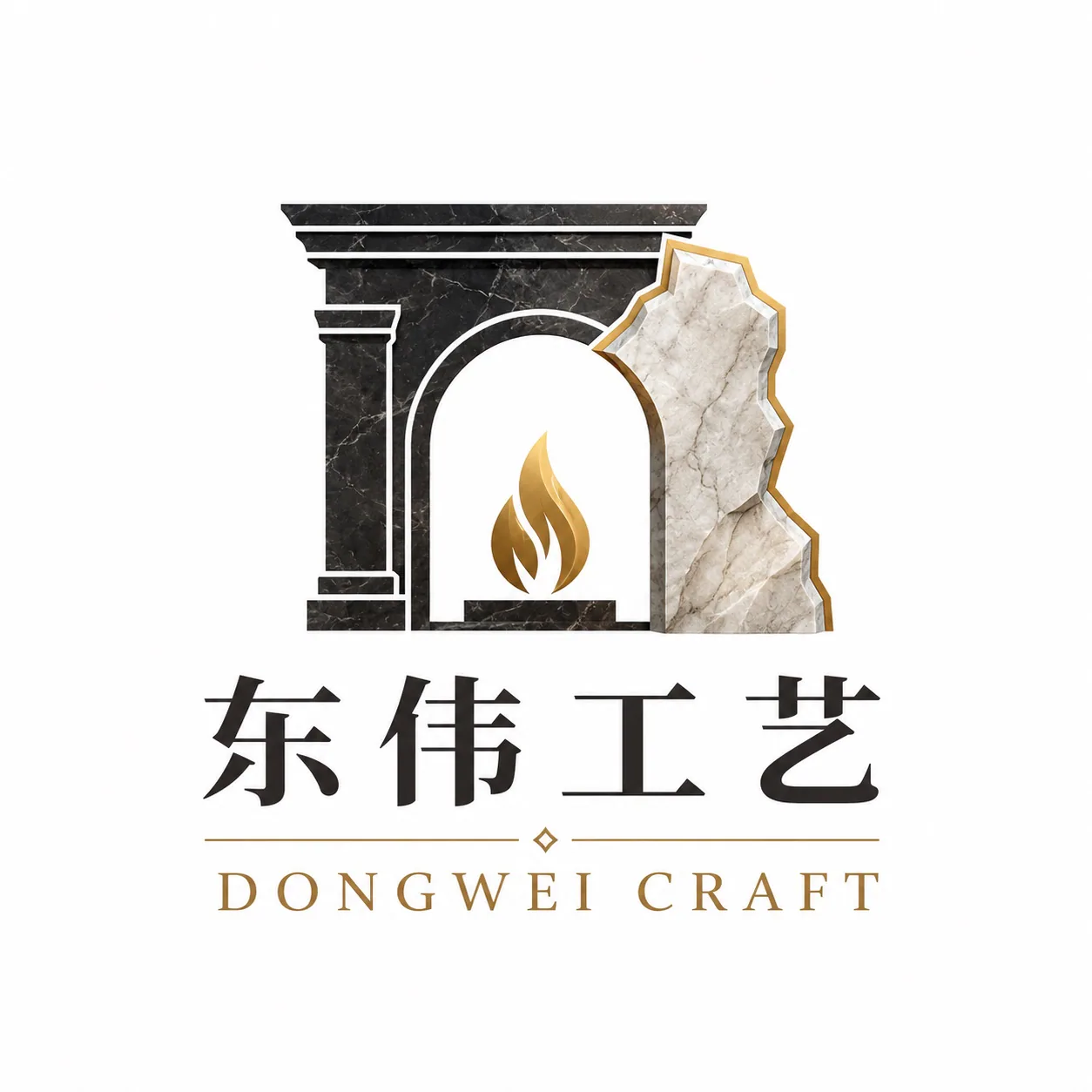 东伟工艺 DONGWEI STONE logo